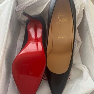 Louboutin black heels